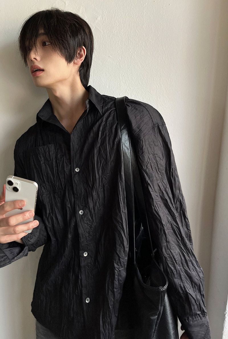 COSYHARU（コシハル）の「Premium Minimal Wrinkle Shirt（Tops）」