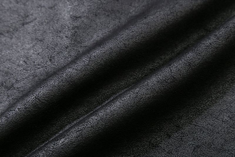 MINIMAL MOUTON JACKET_BLACK