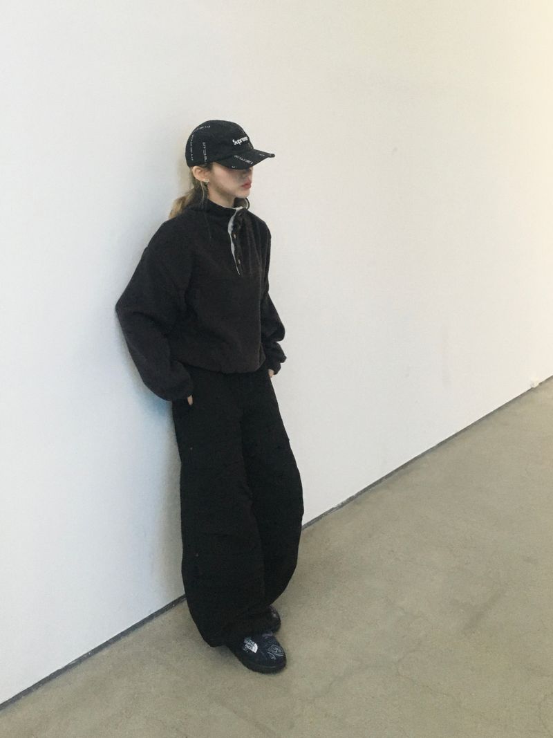 ムーブカットスナップワイドパンツ(3c)