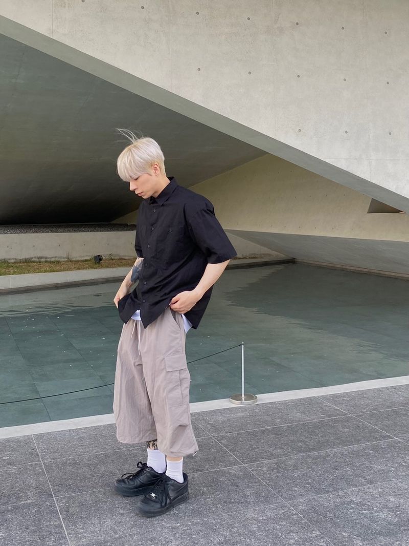 Nylon Stopper Half Pants 4C