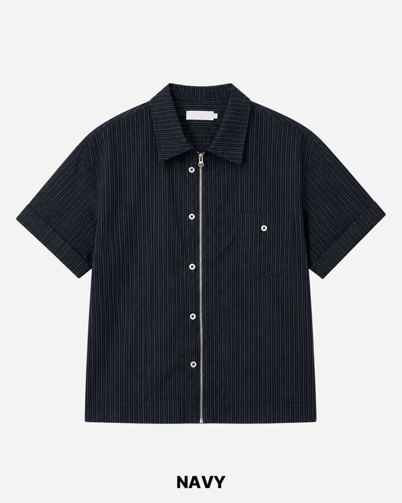 Join Roll-Up Short Sleeve Shirt Zip-Up