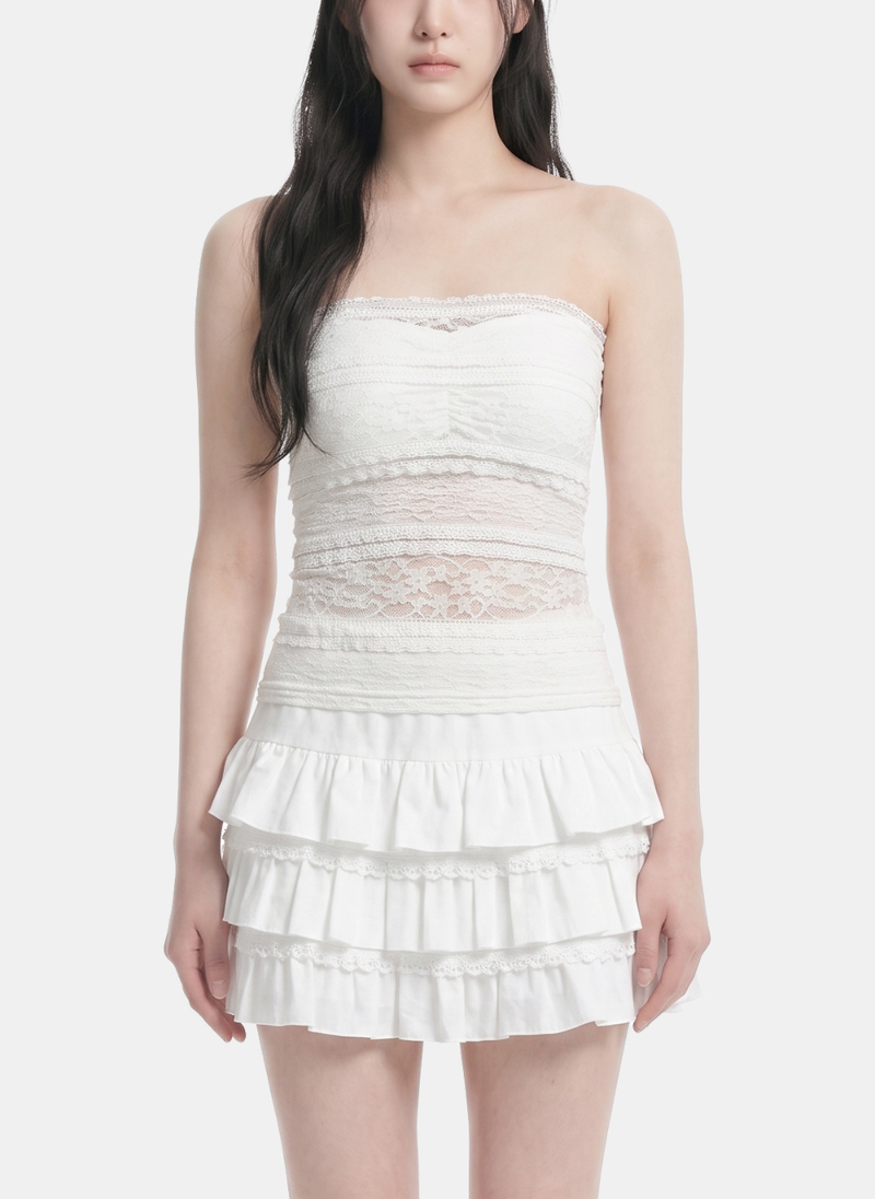 Avel Lace Tube Top