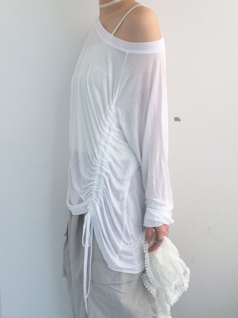 Light Texture Shirring T