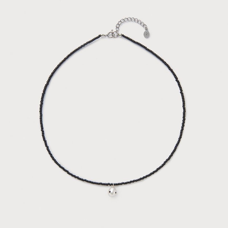 PEARLSONATE(パーソネイト)の「Ashore Pendant Necklace, black(Accessories)」