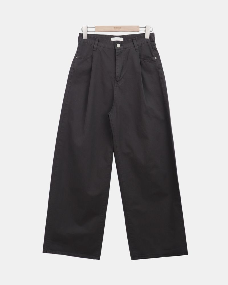 Hichel Washed Wide Pants