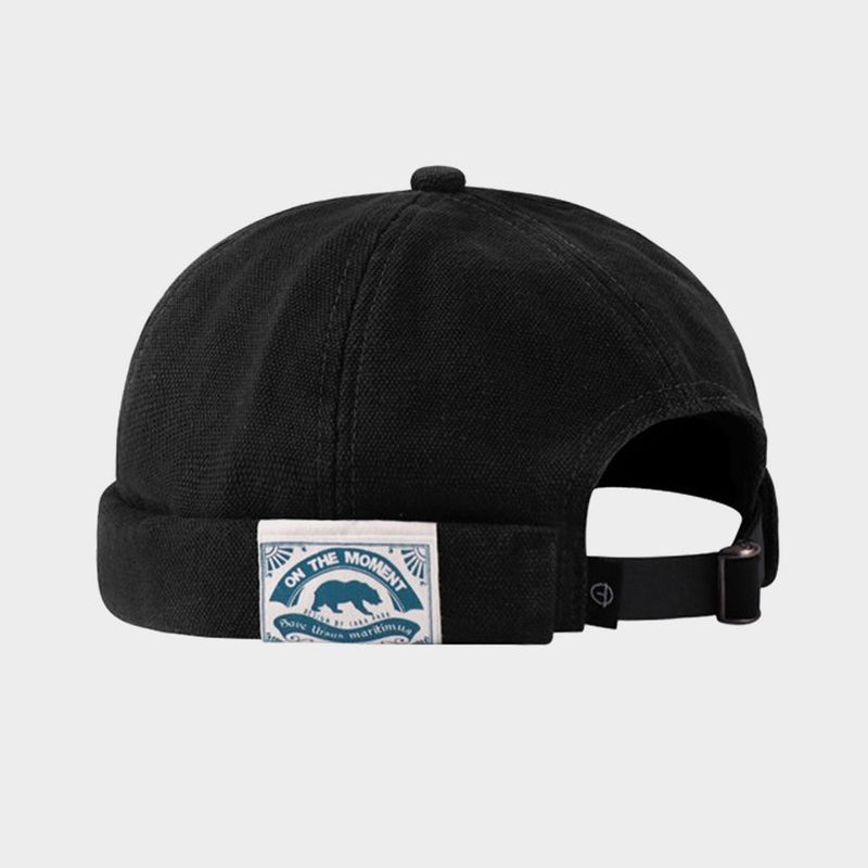 LOOKING4U(ルッキングフォーユー)の「On the Moment Original Denim Watch Cap C4 BLACK(帽子)」