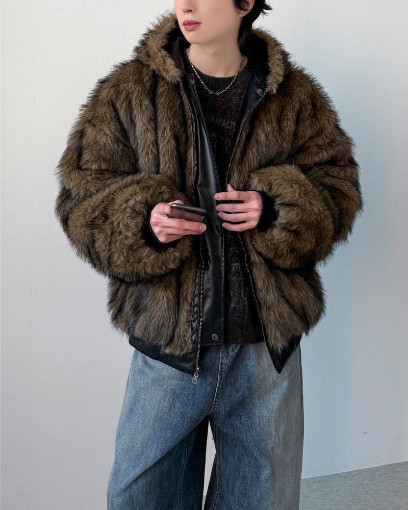 Horn Reversible Leather Jacket