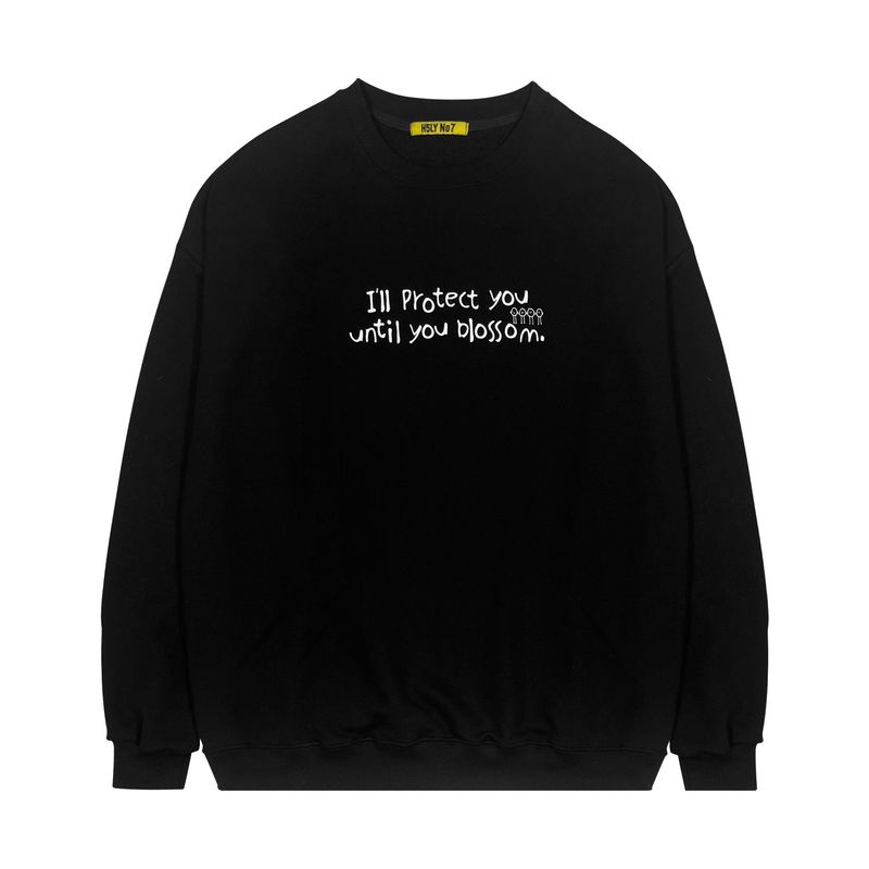 HOLY NUMBER 7（ホーリーナンバーセブン）の「HOLYNUMBER7 X CHOI BYUNGCHAN BUCKET LIST GRAPHICS SWEAT SHIRT_BLACK（Tops）」