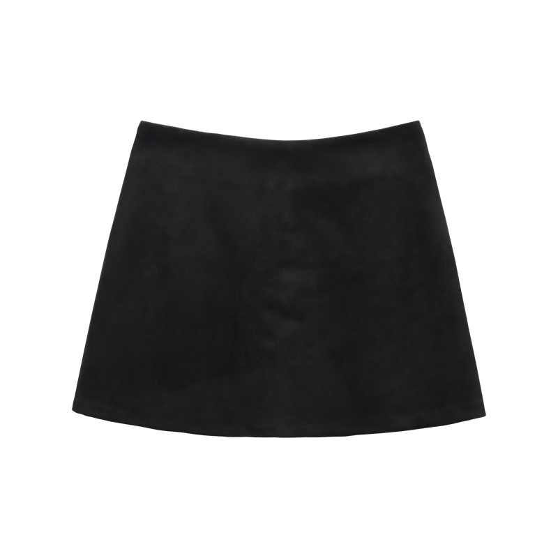 CHILL SYNTHETIC SUEDE SKIRT