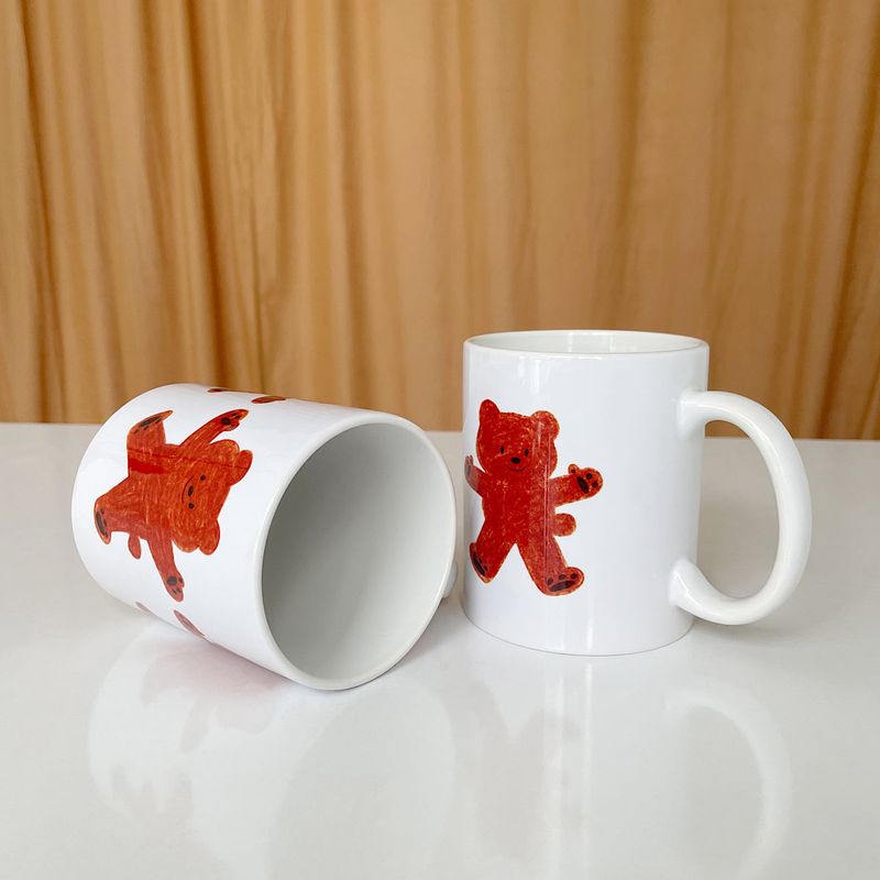 HAPPY BEAR MUG CUP