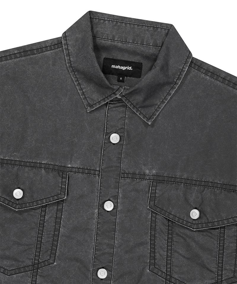NYLON TRUCKER HALF SHIRT