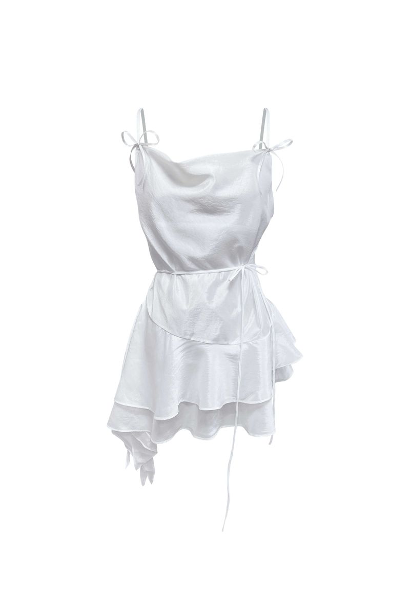 NYX MINI DRESS / WHITE