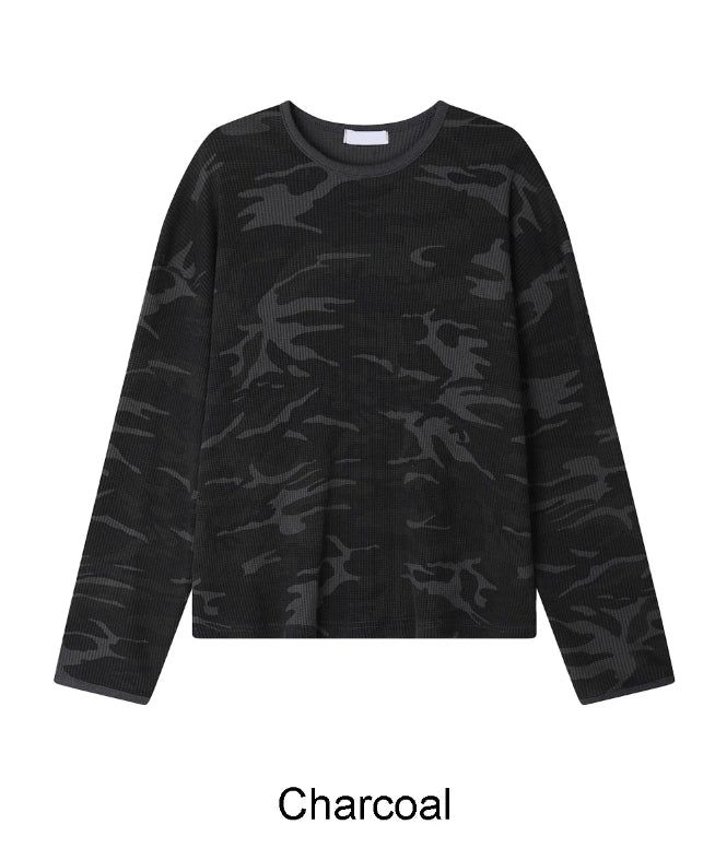 Fren Camo Waffle Long Sleeve