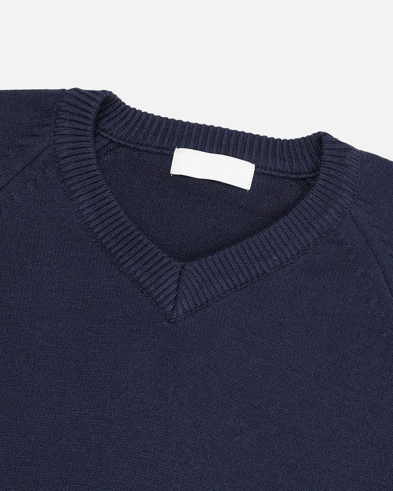 Rutini Crop V-Neck Knit