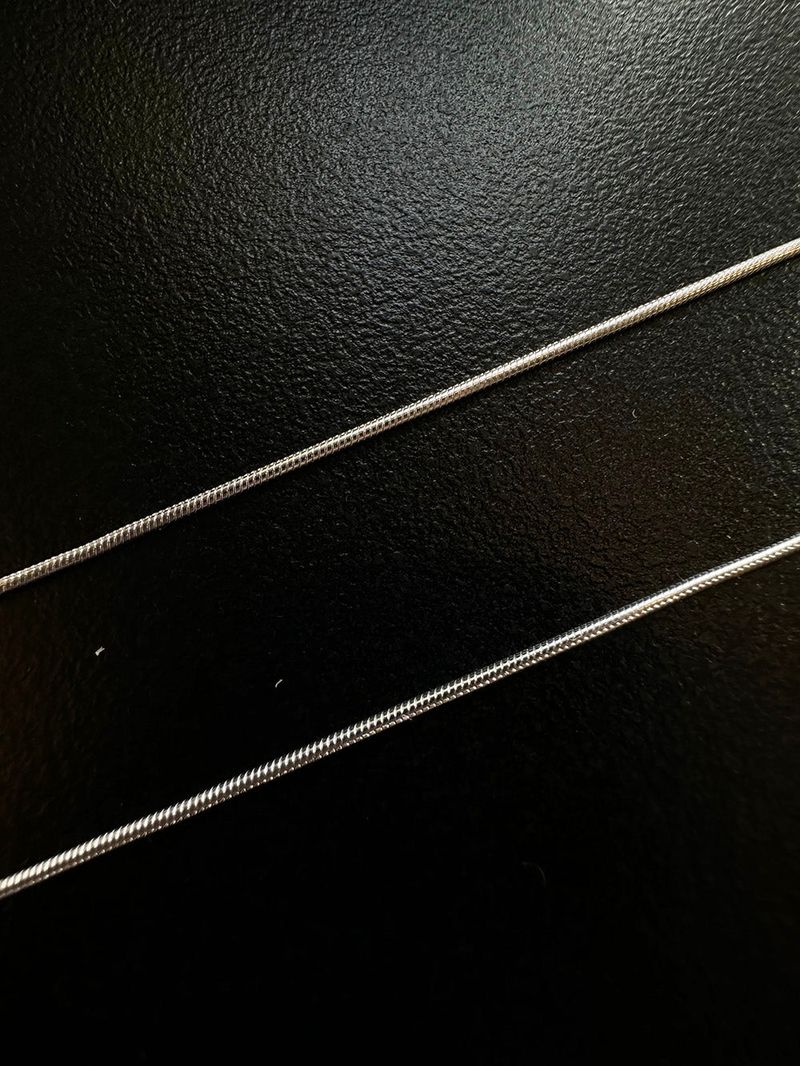 [925silver] Nars string necklace
