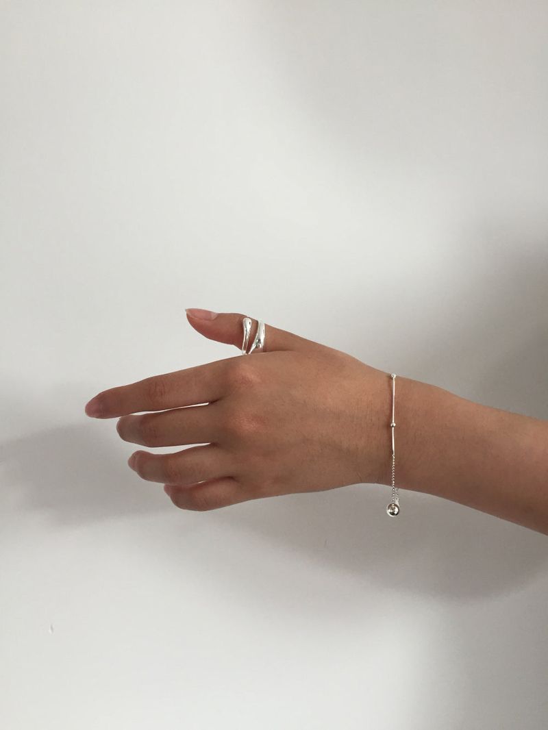 Silver Bold Open Ring (1color)