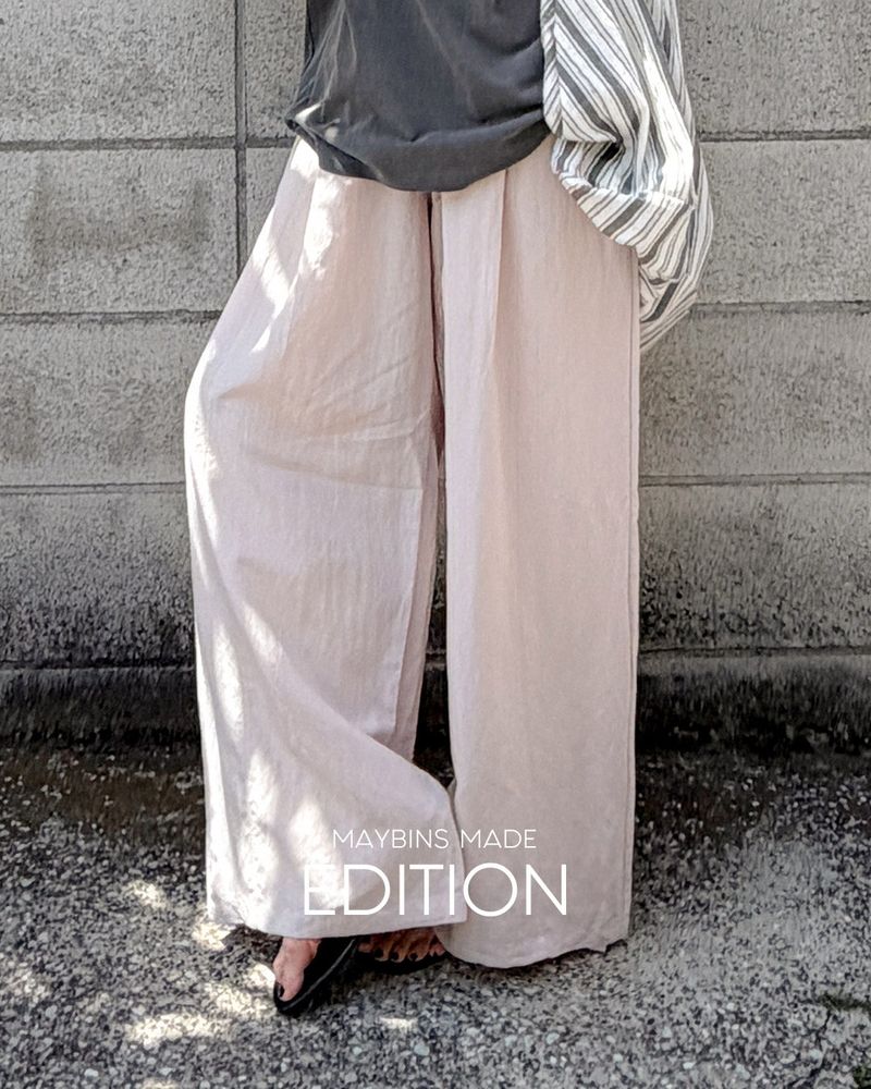 [MADE] Senil banding wide pants