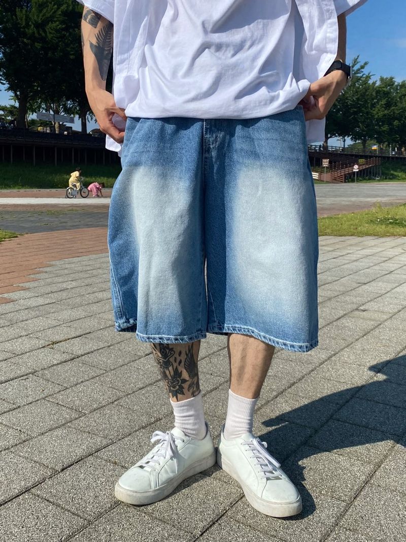 UNAIDUN(アネイダン)の「Sand denim half pants(Pants)」