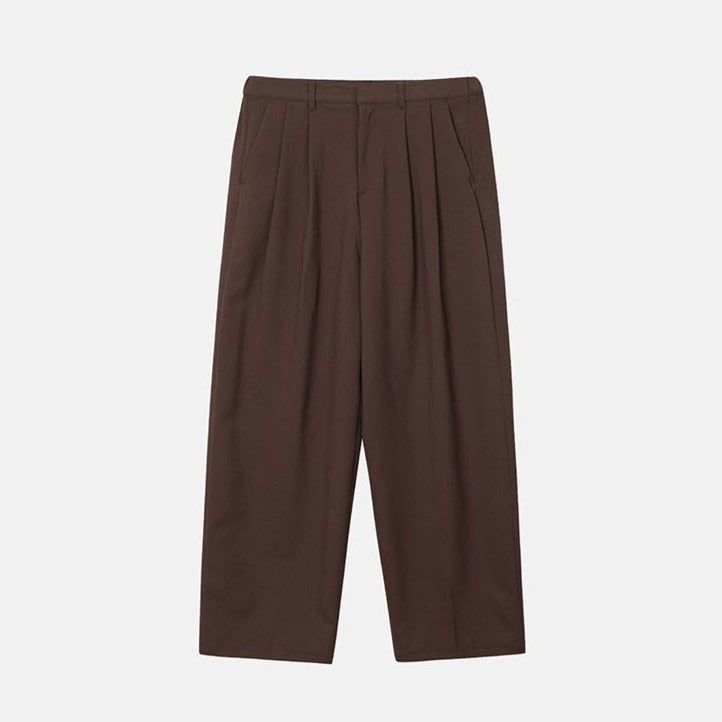 ASCLO Deep Two Tuck Wide Slacks (4color)