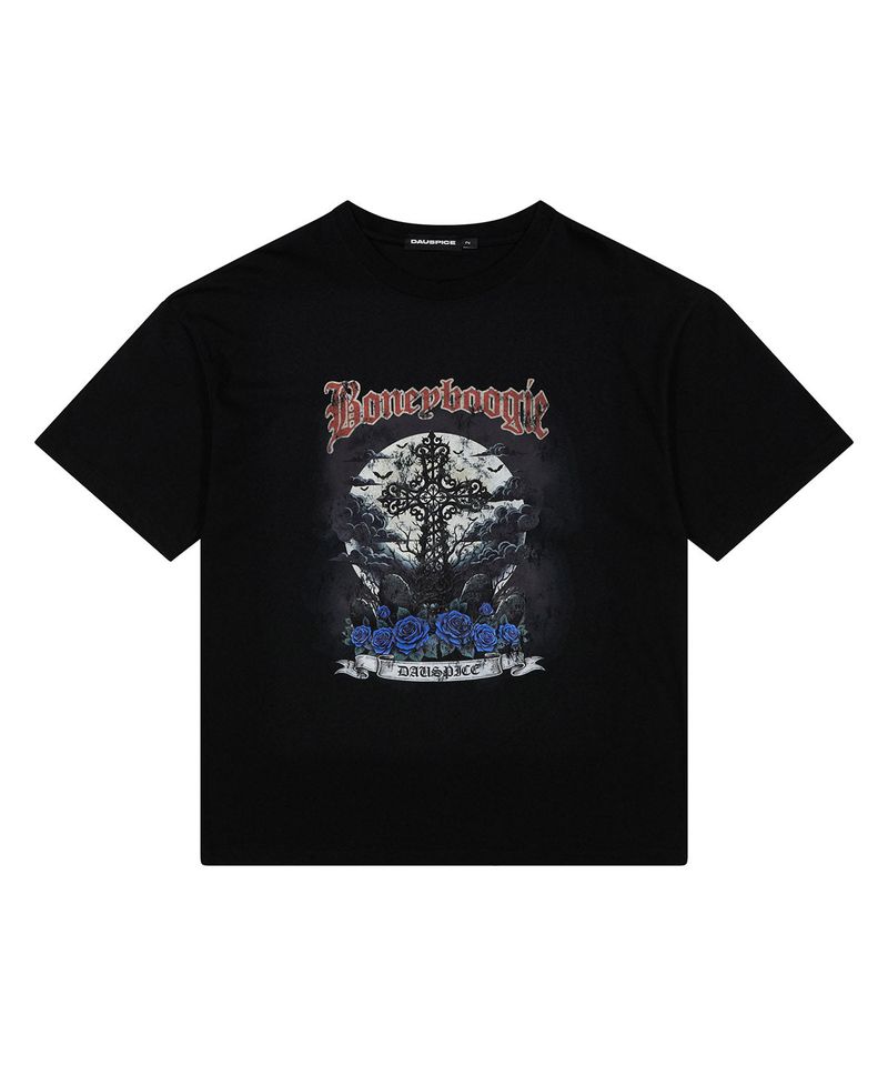 (DUC) BB Cross Graphic T-Shirt Black