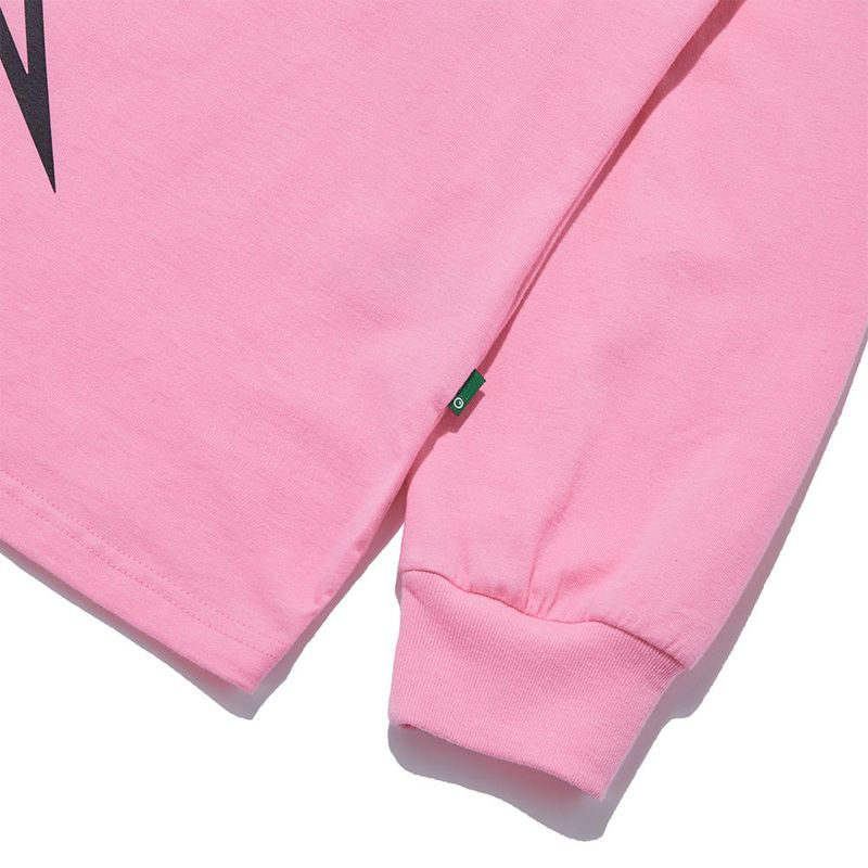 STAR LOGO L/S Tee_Pink