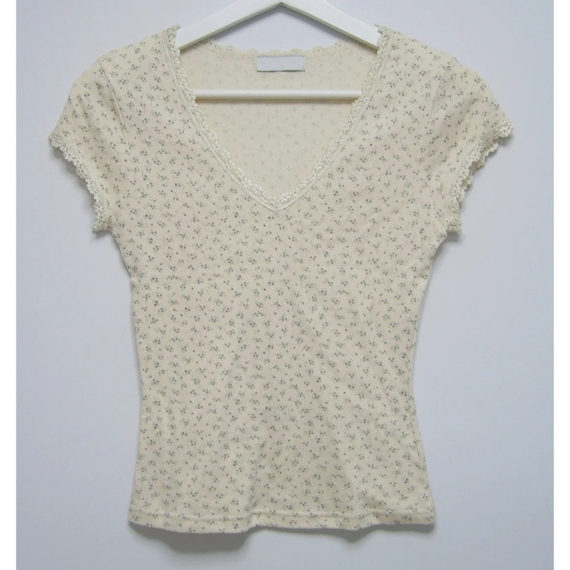 floral v tee