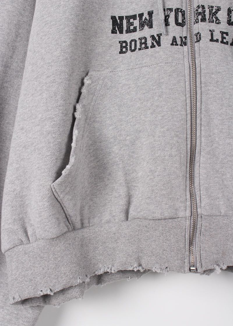 VINTAGE HOOD ZIP-UP