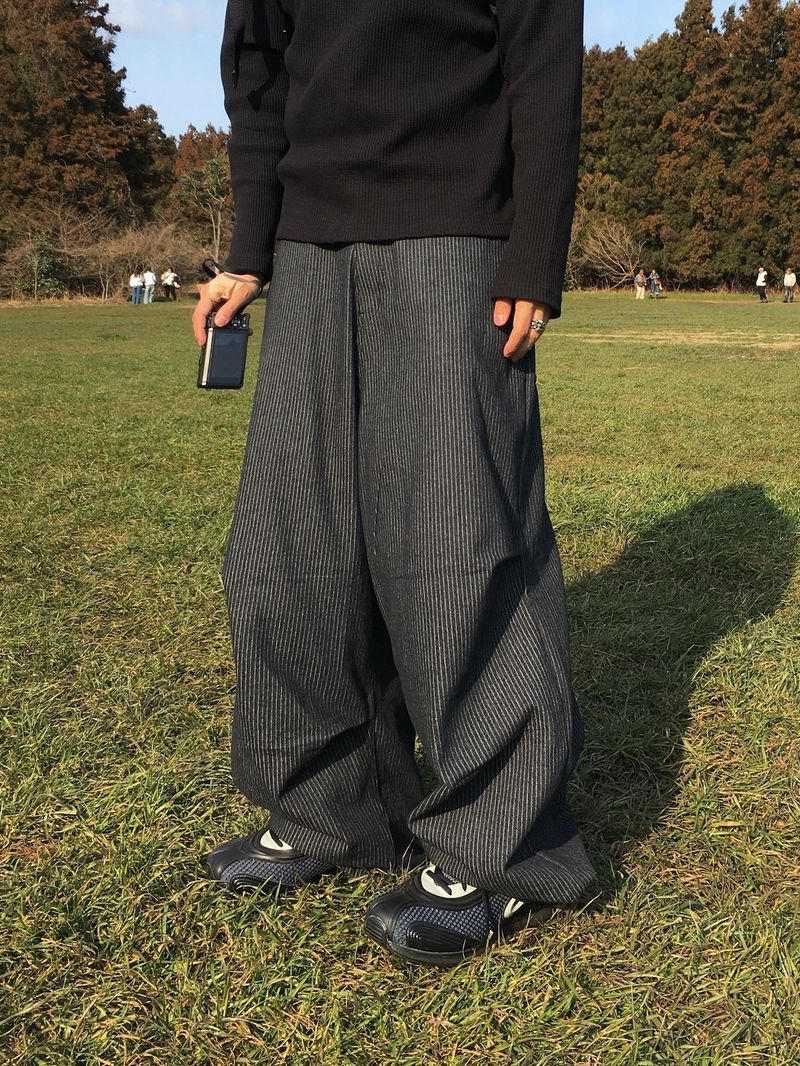Berrow striped denim pants