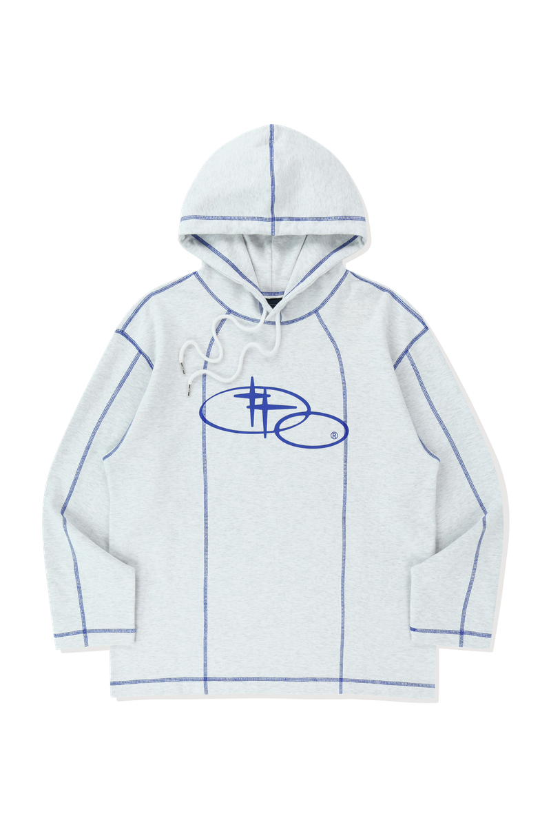 SHINING LOGO STITCH HOODIE
