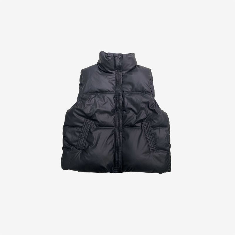 Jeno, high neck vest padded jacket.