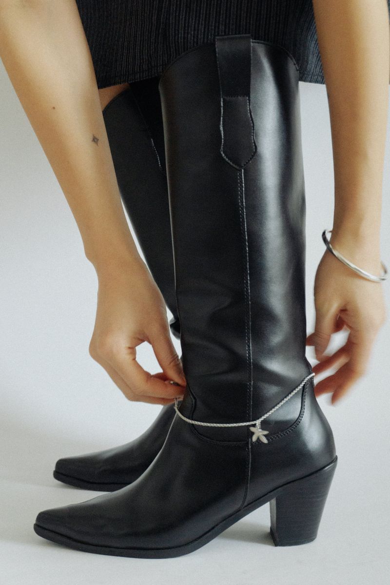 Jasmine boot anklet