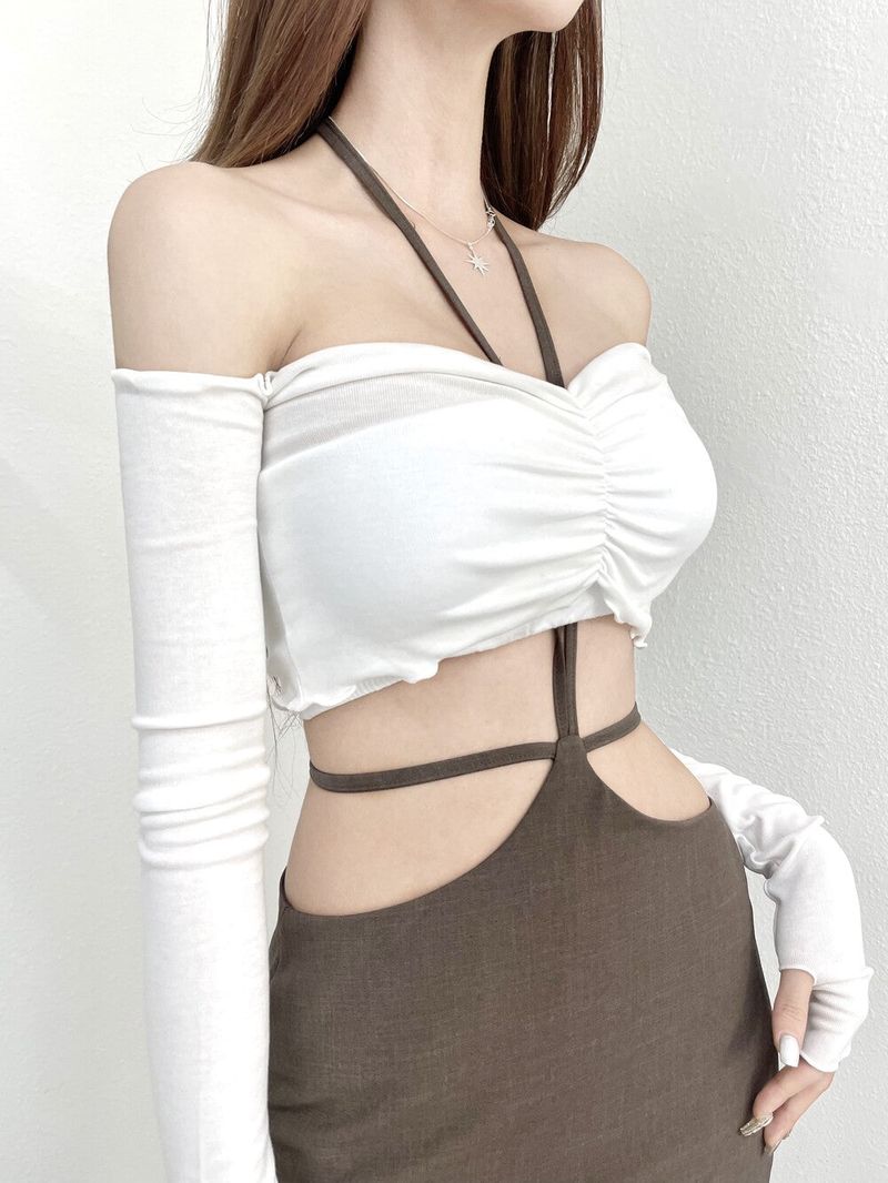 [SEOW] 670. Deep halter maxy sk