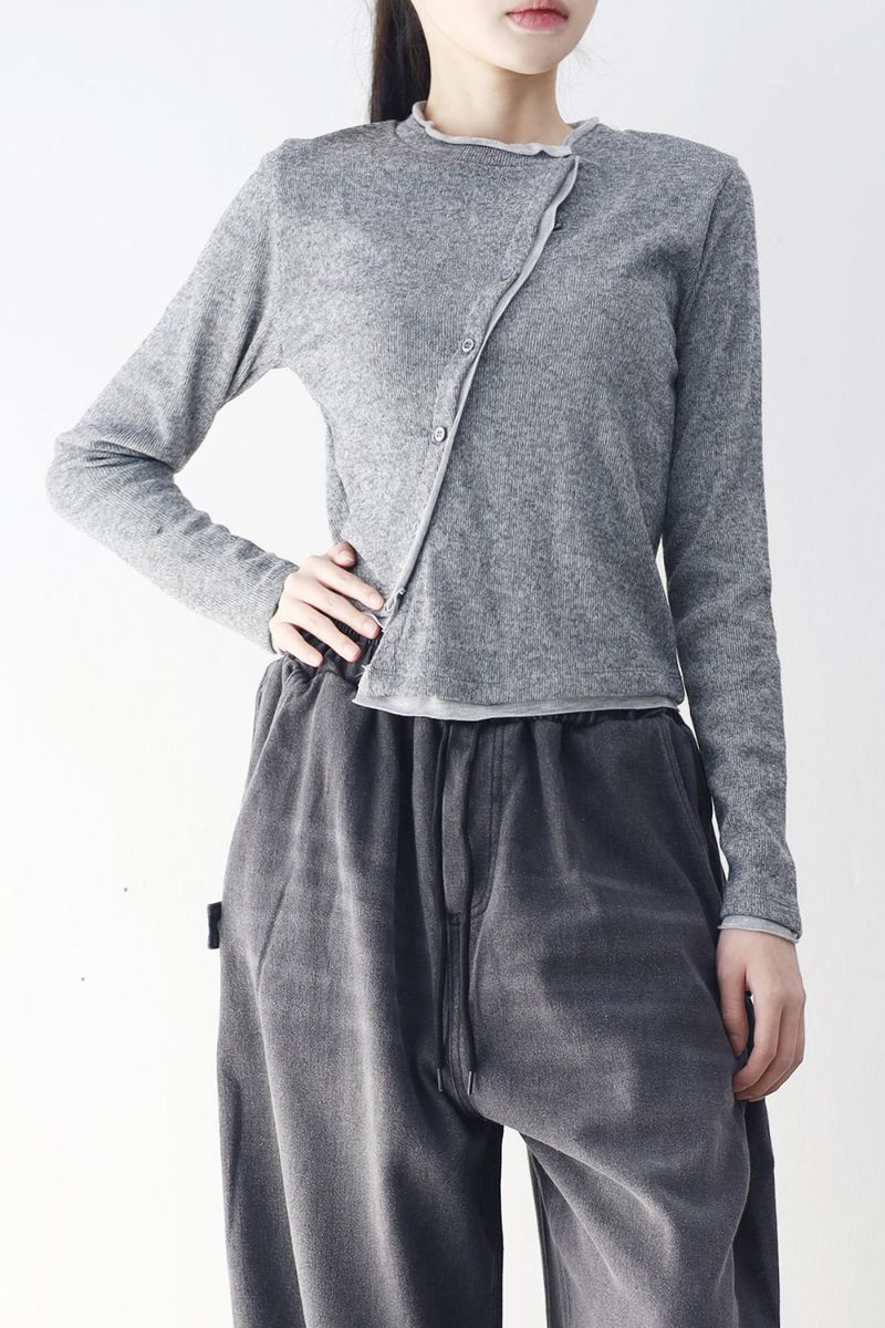 NONCODE（ノンコード）の「Use Unbalanced Layered Cardigan（Tops）」