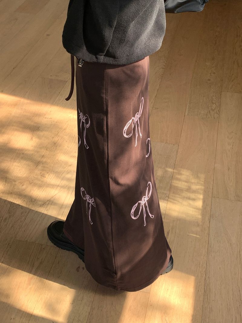Tibur Ribbon Ballet Core Training Long Skirt