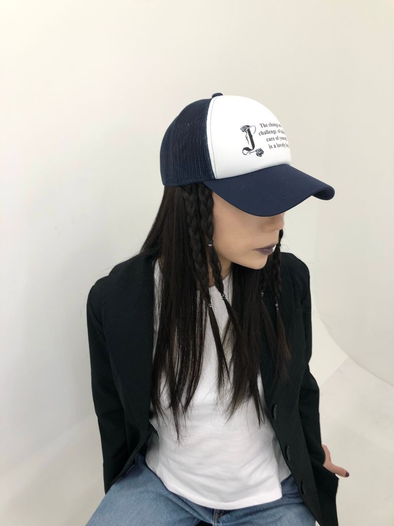 J's ♥self mesh cap