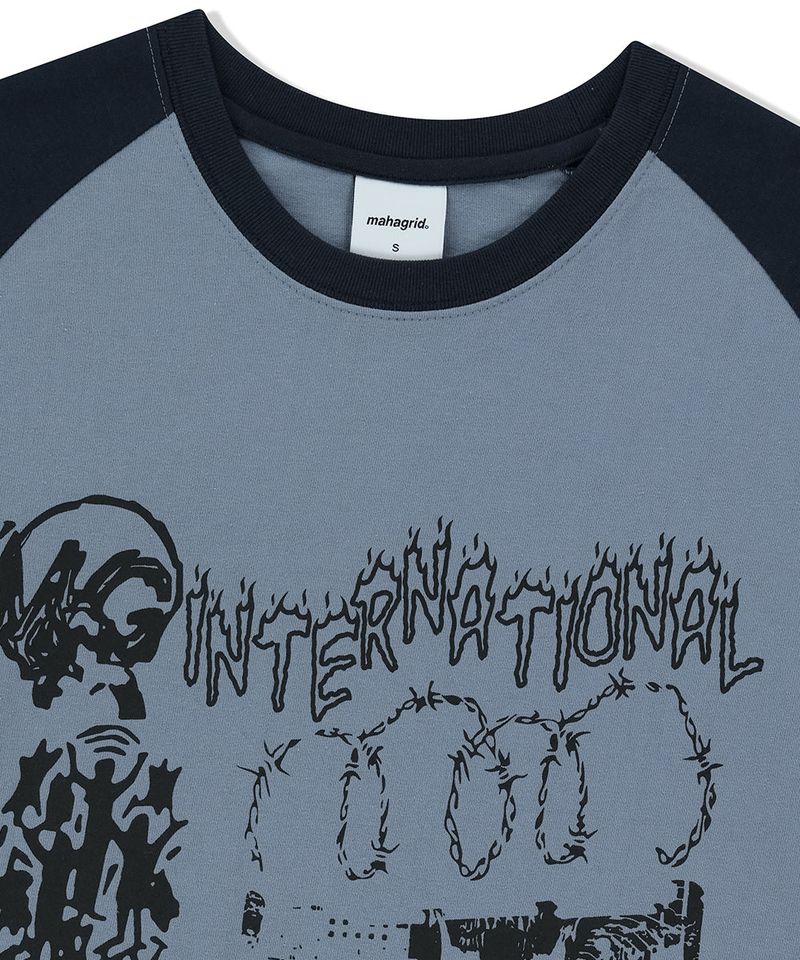 INTERNATIONAL RAGLAN LS TEE