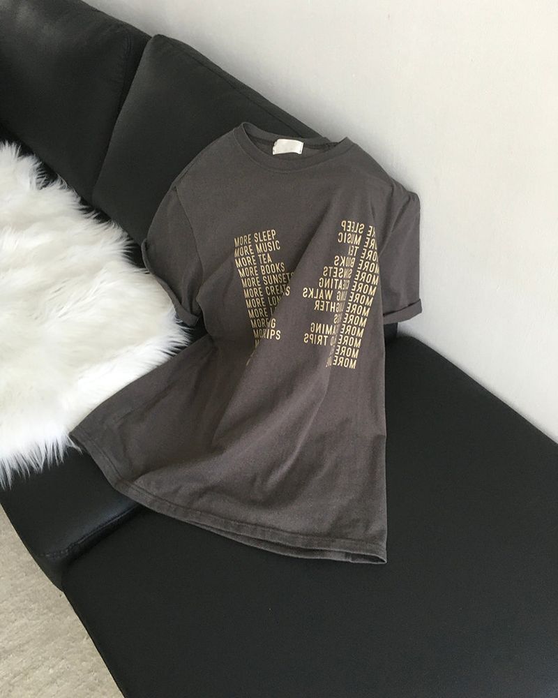 Much Printing Short Sleeve