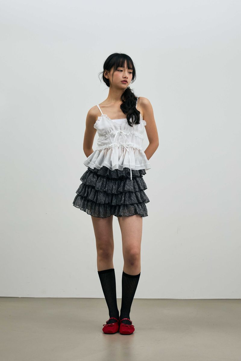 GENIE SLEEVELESS TOP / WHITE