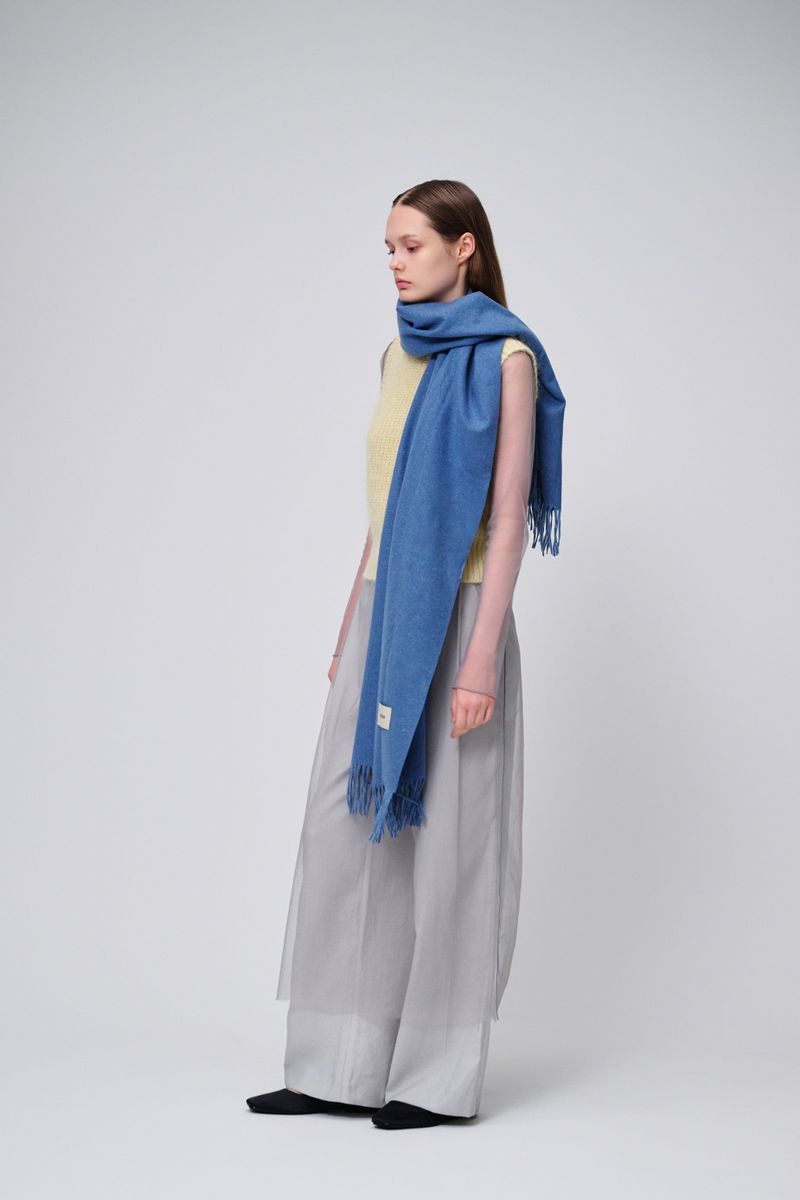 MARIEBEAR muffler_dustyblue