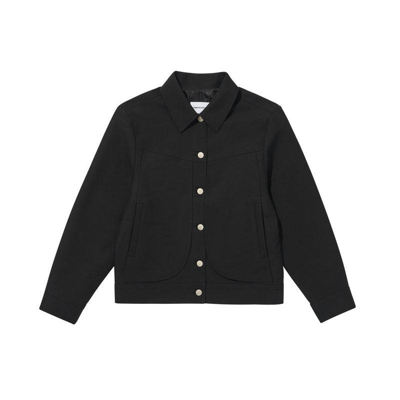 TEMPUSSTUDIO（テンプススタジオ）の「WING POCKET JACKET [BLACK]（Jackets/Outerwear）」