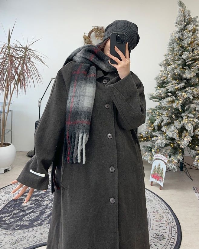 Malone Wool Check Muffler