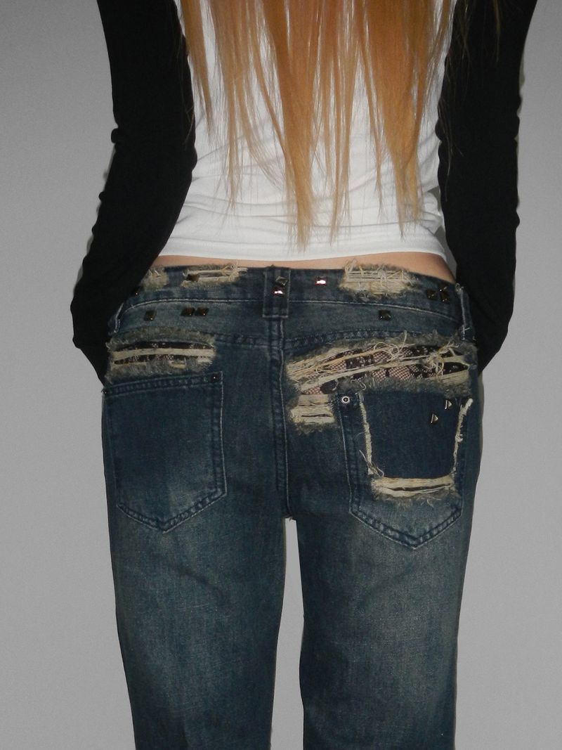 maybe stud dark denim pt
