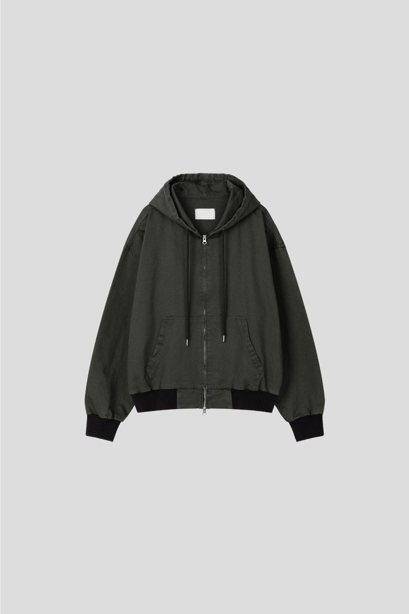 Oxford heavy hooded jacket