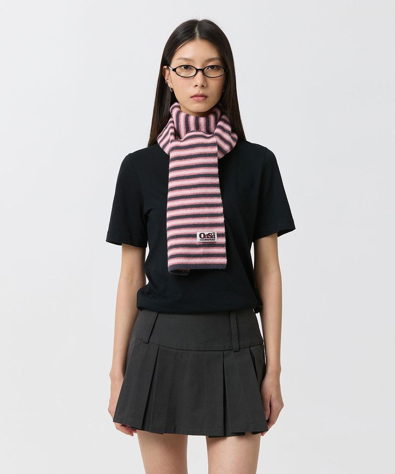 Odsd Stripe Knit Muffler - 6COLOR