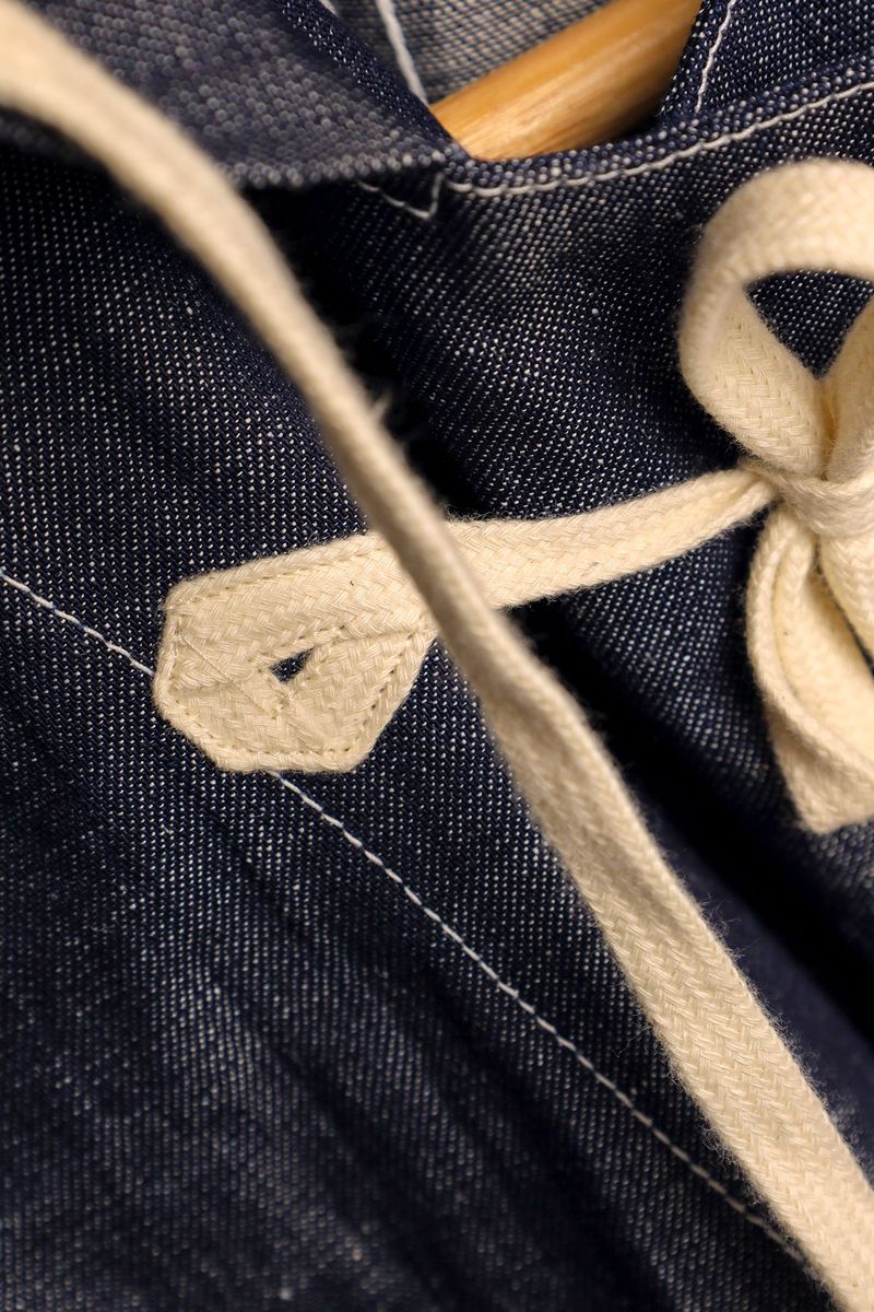 HOOD CARDIGAN JACKET-INDIGO NAVY