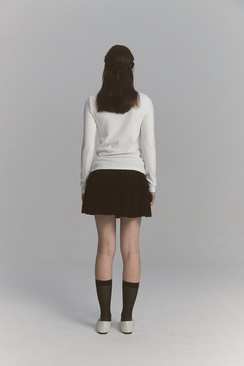 Lace Rose Long Sleeve Ivory