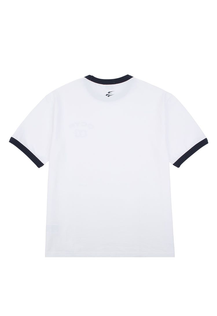 リンガーTシャツ ホワイト