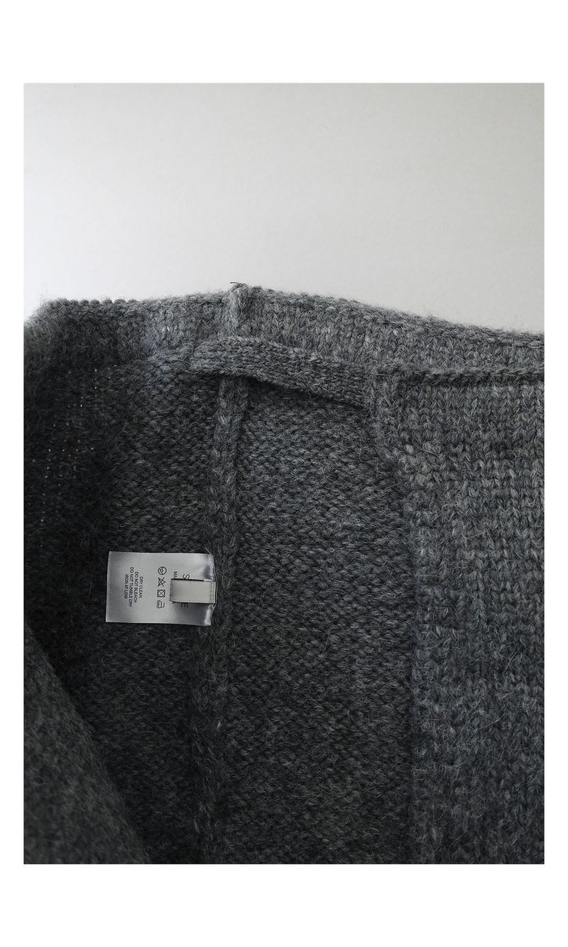 vase knit wrap skirt (2C)