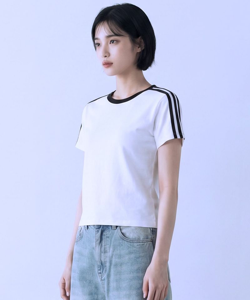 Usual Semi Crop T-Shirts - 6COLOR