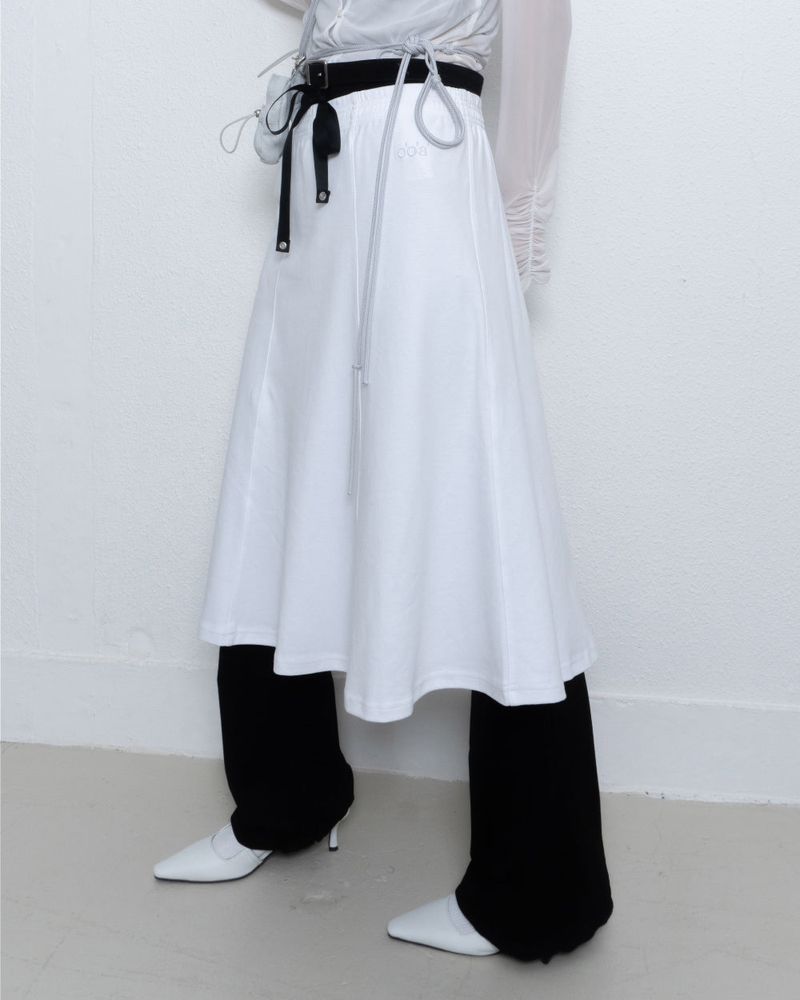 LILI FLARE SK WHITE